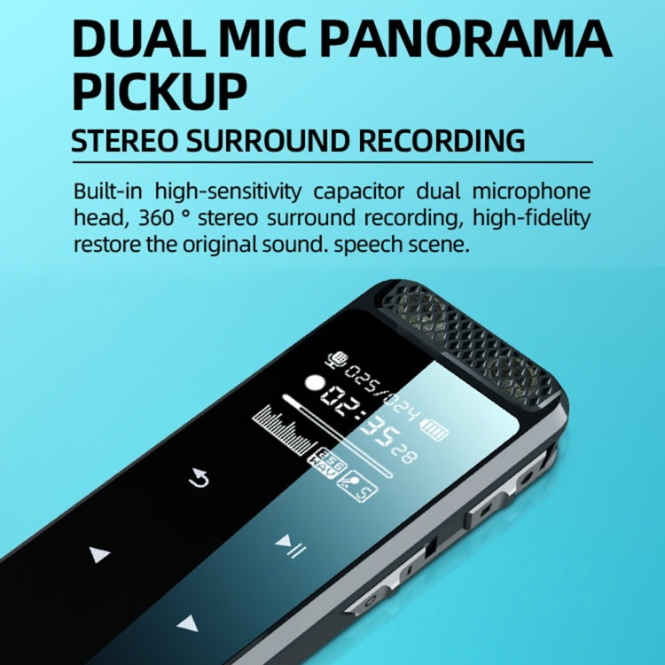 Q55 Smart HD Noise Reduction Voice Control Recording Pen, Capacity:8GB(Black) - Recording Pen by PMC TechLife | Online Shopping South Africa | PMC TechLife | Buy Now Pay Later Mobicred