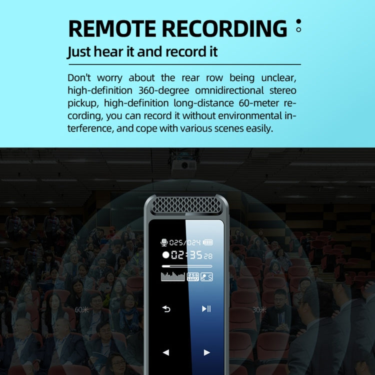 Q55 Smart HD Noise Reduction Voice Control Recording Pen, Capacity:8GB(Black) - Recording Pen by PMC TechLife | Online Shopping South Africa | PMC TechLife | Buy Now Pay Later Mobicred
