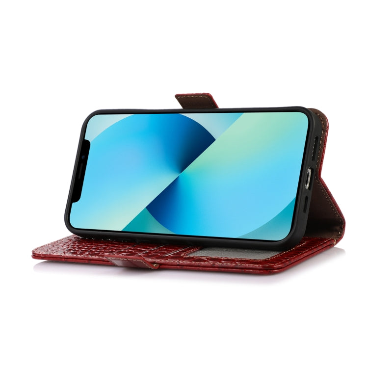 For Sony Xperia 1 IV Crocodile Top Layer Cowhide Leather Phone Case(Red) - free shipping - PMC TechLife - Order now!