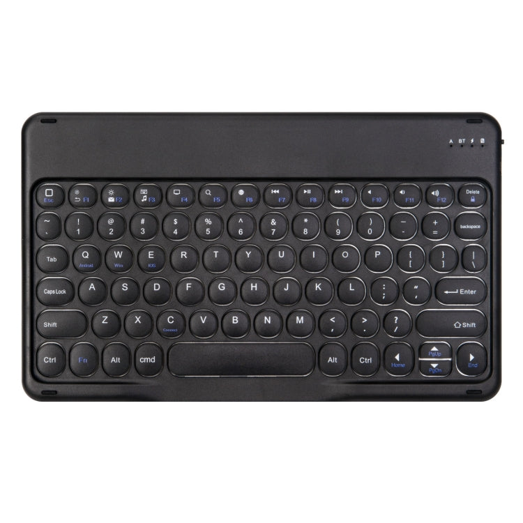 X4 Universal Round Keys Panel Spray Color Bluetooth Keyboard(Black) - Universal Keyboard by PMC TechLife | Online Shopping South Africa | PMC TechLife