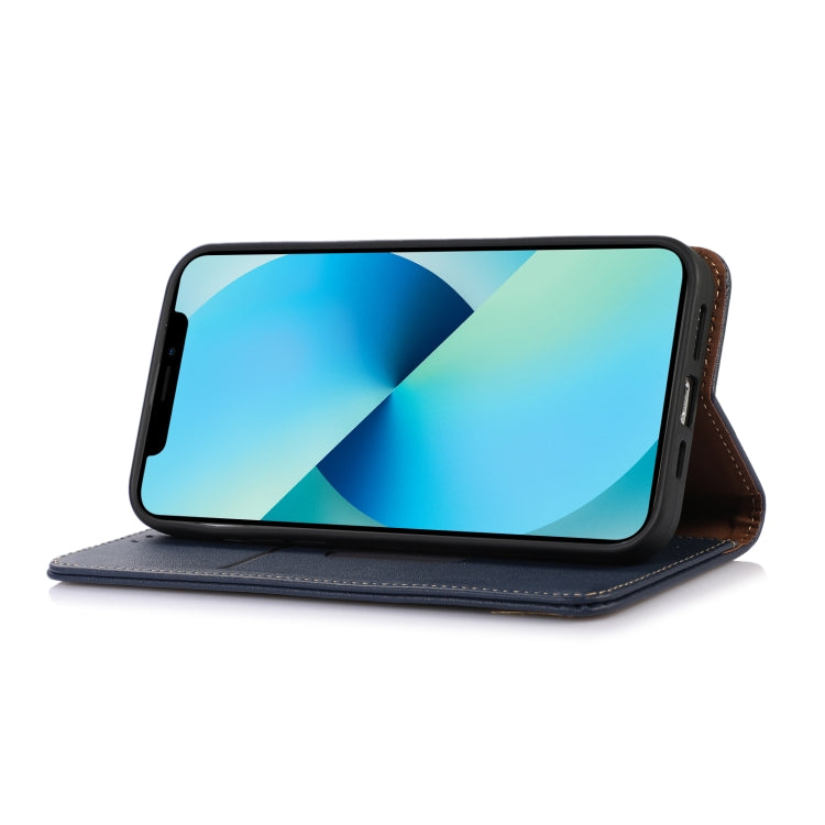 For Google Pixel 7 Pro 5G KHAZNEH Nappa Top Layer Cowhide Leather Phone Case(Blue) - Google Cases by PMC TechLife | Online Shopping South Africa | PMC TechLife | Buy Now Pay Later Mobicred