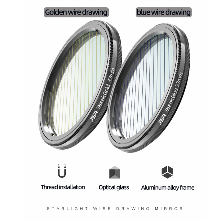 JSR Starlight Drawing Camera Lens Filter, Size:86mm(Streak Blue) - free shipping - PMC TechLife - Order now!