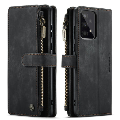 For Samsung GalaxyA33 5G CaseMe C30 Multifunctional Phone Leather Case(Black) - Galaxy Phone Cases by CaseMe | Online Shopping South Africa | PMC Jewellery | Buy Now Pay Later Mobicred