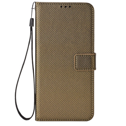 For Blackview A95 Diamond Texture Leather Phone Case(Brown) - More Brand by PMC Jewellery | Online Shopping South Africa | PMC Jewellery | Buy Now Pay Later Mobicred
