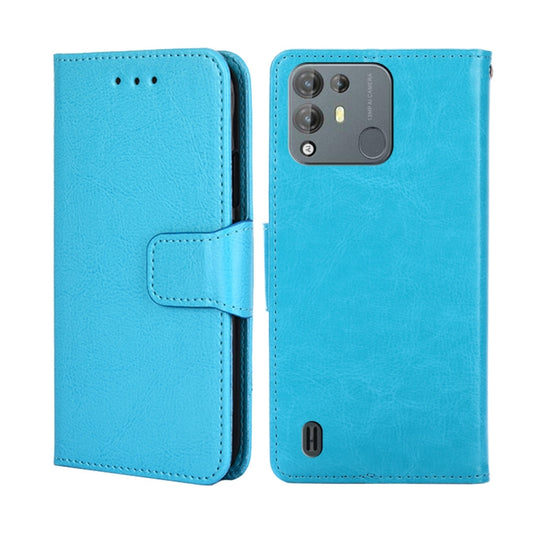 For Blackview A55 Pro Crystal Texture Leather Phone Case(Sky Blue) - Huawei Cases by PMC Jewellery | Online Shopping South Africa | PMC Jewellery | Buy Now Pay Later Mobicred