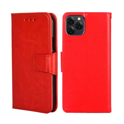 For Blackview A95 Crystal Texture Leather Phone Case(Red) - More Brand by PMC Jewellery | Online Shopping South Africa | PMC Jewellery | Buy Now Pay Later Mobicred
