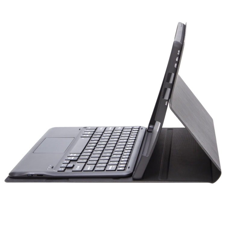 SF128-A Tree Texture Touchpad Bluetooth Keyboard Leather Tablet Case For Microsoft Surface Pro 8(Black) - Others Keyboard by PMC TechLife | Online Shopping South Africa | PMC TechLife