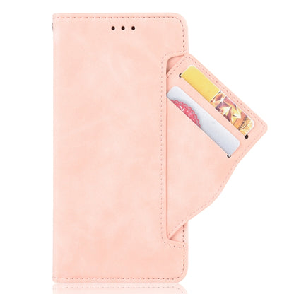 For Ulefone Power Armor 14 / 14 Pro Skin Feel Calf Texture Card Slots Leather Phone Case(Pink) - Ulefone Cases by PMC Jewellery | Online Shopping South Africa | PMC Jewellery | Buy Now Pay Later Mobicred