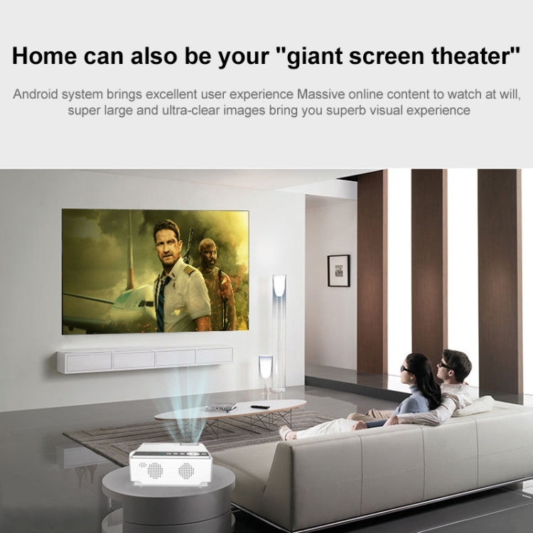 E460 1280x720P 120ANSI LCD LED Smart Projector, Basic Version, Plug Type:AU Plug - LED Projector by PMC TechLife | Online Shopping South Africa | PMC TechLife | Buy Now Pay Later Mobicred