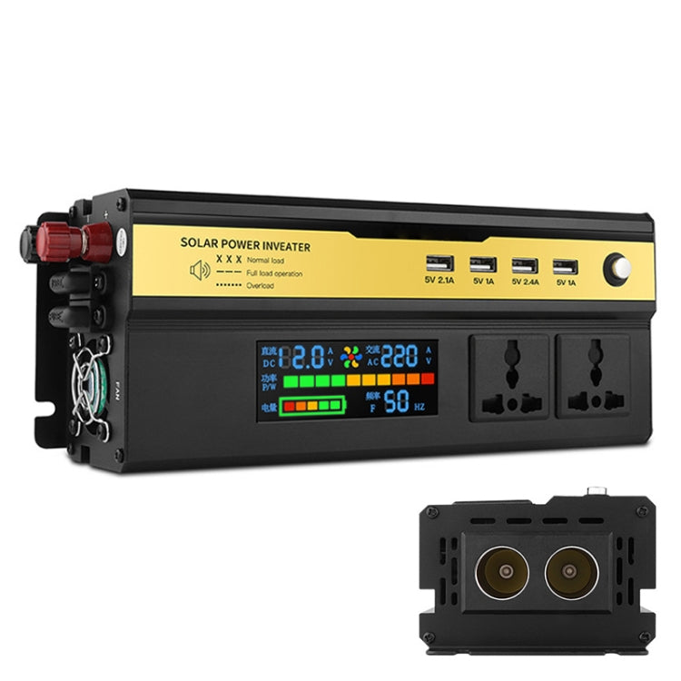 8896 2200W Car Smart Multi-functional Digital Display Inverter, Specification:24V - Modified Square Wave by PMC TechLife | Online Shopping South Africa | PMC TechLife | Buy Now Pay Later Mobicred