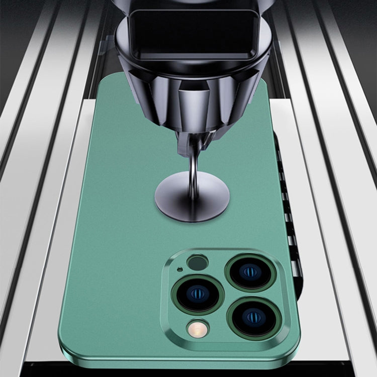 For iPhone 12 Pro Electroplating Frosted Frameless Phone Case(Blue) - free shipping - PMC Jewellery - Order now!