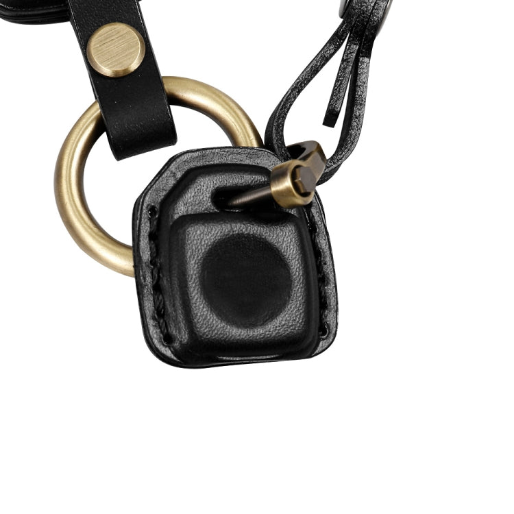 HP-A009 Motorcycle Cowhide Leather Induction Key Protective Cover for Harley Sportster S(Black) - Bags & Luggages by PMC TechLife | Online Shopping South Africa | PMC TechLife | Buy Now Pay Later Mobicred