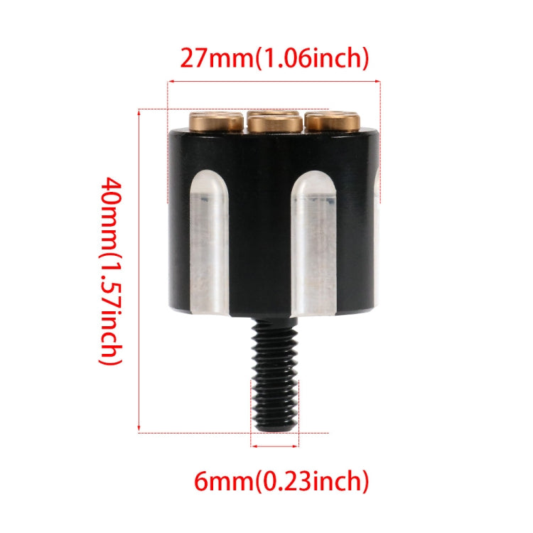 HP-Q094 Motorcycle Retro Modified Rear Seat 6mm Screw for Harley(Silver) - Replacement Parts by PMC TechLife | Online Shopping South Africa | PMC TechLife | Buy Now Pay Later Mobicred
