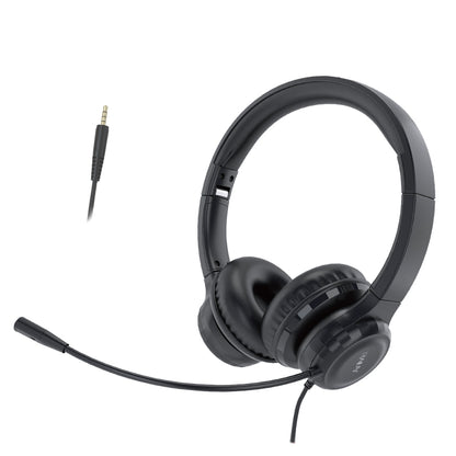 Anivia A7 3.5mm Traffic Wired Headset with Mic(Black) - Multimedia Headset by SADES | Online Shopping South Africa | PMC Jewellery | Buy Now Pay Later Mobicred