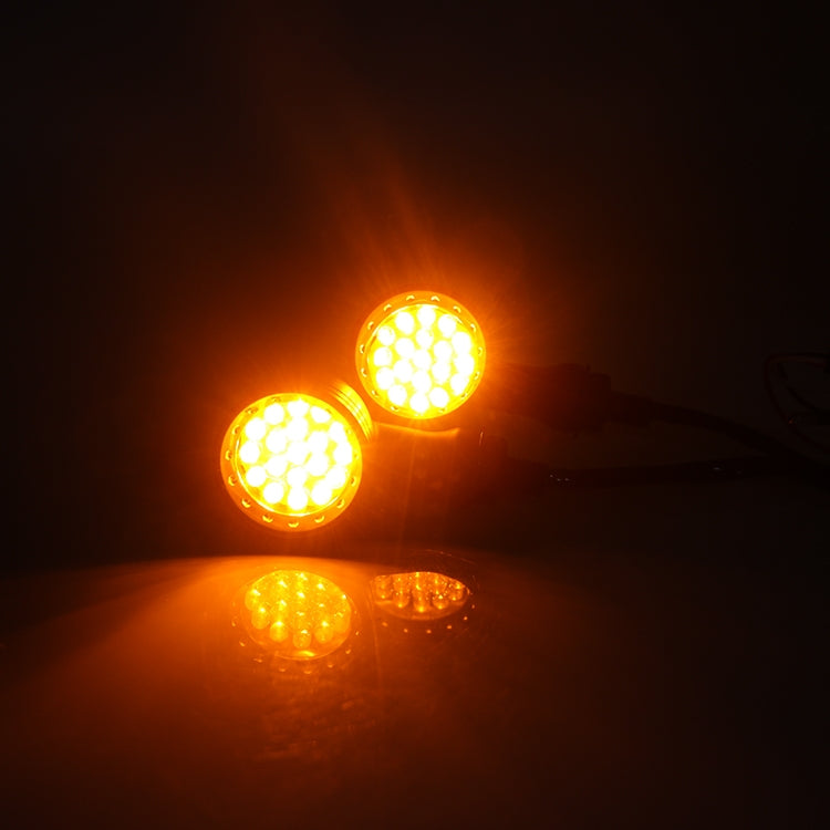 Z006 1 Pair 12V Modified Universal Motorcycle LED Turn Signal(Black) - Turn Signal by PMC TechLife | Online Shopping South Africa | PMC TechLife | Buy Now Pay Later Mobicred