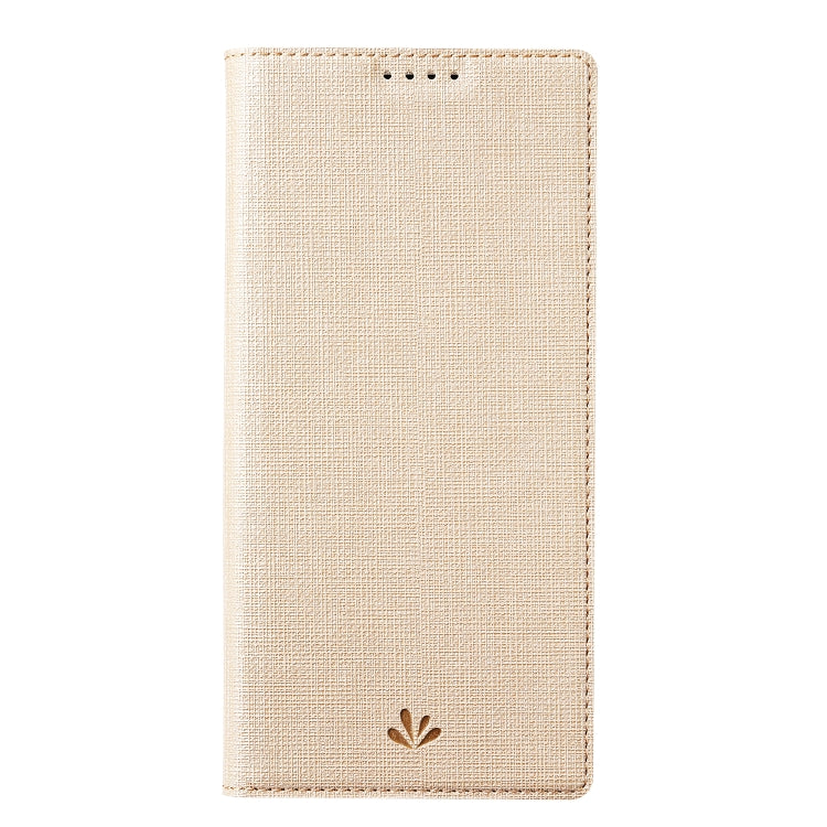For Sharp Aquos R7 ViLi DMX Series Shockproof TPU + PU Leather Magnetic Attraction Horizontal Flip Case(Gold) - free shipping - PMC Jewellery - Order now!