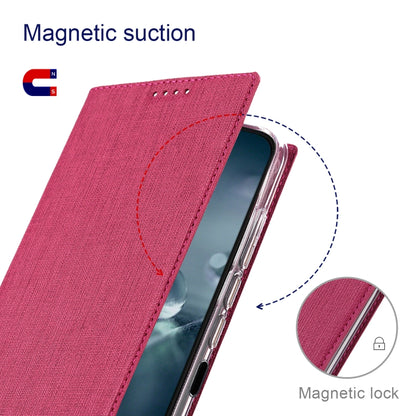 For Sharp Aquos Wish ViLi DMX Series Shockproof TPU + PU Leather Magnetic Attraction Horizontal Flip Case(Rose Red) - More Brand by ViLi | Online Shopping South Africa | PMC Jewellery | Buy Now Pay Later Mobicred