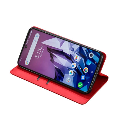 For Blackview A95 Skin Feel Magnetic Horizontal Flip Leather Phone Case(Red) - More Brand by PMC Jewellery | Online Shopping South Africa | PMC Jewellery | Buy Now Pay Later Mobicred