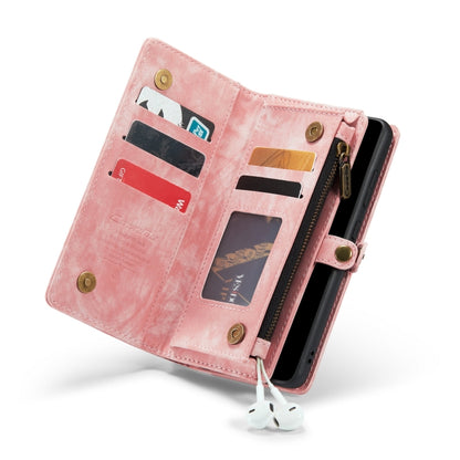 For Samsung Galaxy S20 Ultra CaseMe Detachable Multifunctional Horizontal Flip Leather Case, with Card Slot & Holder & Zipper Wallet & Photo Frame (Pink) - Galaxy Phone Cases by CaseMe | Online Shopping South Africa | PMC Jewellery | Buy Now Pay Later Mobicred