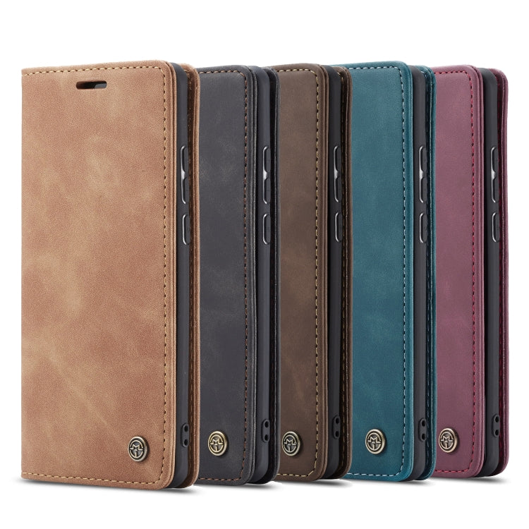 For Galaxy A71 CaseMe Multifunctional Horizontal Flip Leather Case, with Card Slot & Holder & Wallet(Brown) - Galaxy Phone Cases by CaseMe | Online Shopping South Africa | PMC Jewellery | Buy Now Pay Later Mobicred