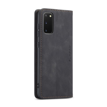 For Galaxy S20 CaseMe Multifunctional Horizontal Flip Leather Case, with Card Slot & Holder & Wallet(Black) - Galaxy Phone Cases by CaseMe | Online Shopping South Africa | PMC Jewellery | Buy Now Pay Later Mobicred