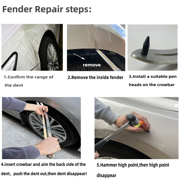 N1 76 in 1 Car Paintless Dent Removal Fender Damage Repair Puller Lifter, Plug Type:US Plug - Sheet Metal Tools by PMC TechLife | Online Shopping South Africa | PMC TechLife | Buy Now Pay Later Mobicred
