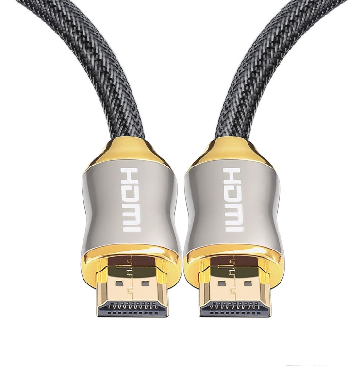 For HDMI 2.1 1m  HD 8K PS4 Cable 4K2K 144Hz Projector Notebook Set-Top Box Cable(Golden) - Cable by PMC TechLife | Online Shopping South Africa | PMC TechLife | Buy Now Pay Later Mobicred