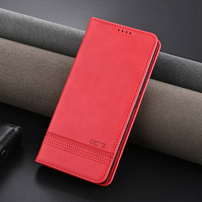 For vivo X100 Ultra AZNS Magnetic Calf Texture Leather Phone Case(Red) - vivo Cases by AZNS | Online Shopping South Africa | PMC Jewellery | Buy Now Pay Later Mobicred