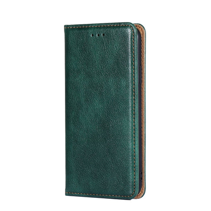 For Blackview A70 Gloss Oil Solid Color Magnetic Leather Phone Case(Green) - More Brand by PMC Jewellery | Online Shopping South Africa | PMC Jewellery | Buy Now Pay Later Mobicred