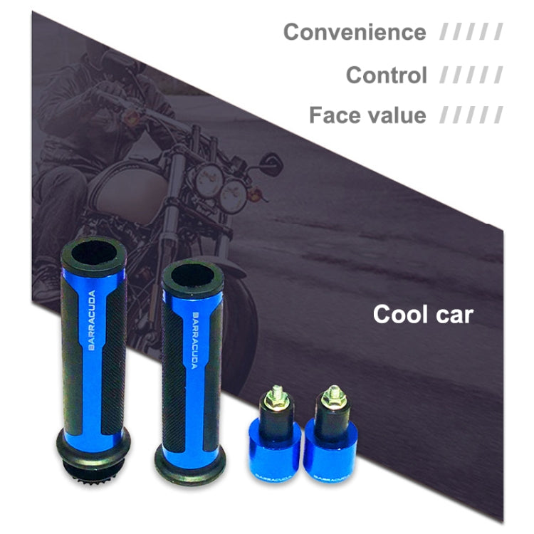 Motorcycle Modification Accessories Hand Grip Cover Handlebar Set(Gold) - Grips by PMC TechLife | Online Shopping South Africa | PMC TechLife
