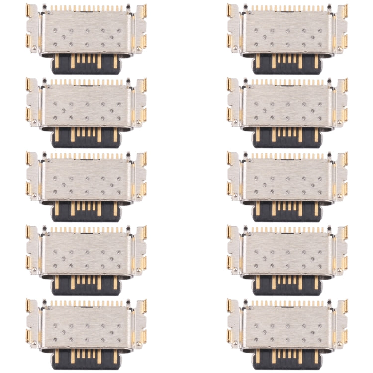 10 PCS Charging Port Connector For Xiaomi Redmi Note 11E Pro - Tail Connector by PMc TechLife | Online Shopping South Africa | PMc TechLife | Buy Now Pay Later Mobicred