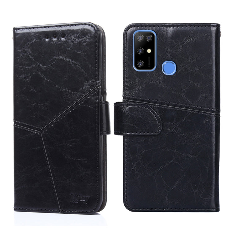 For Doogee X96 Pro Geometric Stitching Horizontal Flip Leather Phone Case(Black) - Doogee Cases by PMC Jewellery | Online Shopping South Africa | PMC Jewellery | Buy Now Pay Later Mobicred