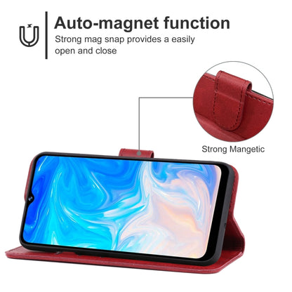 For DOOGEE N40 Pro Leather Phone Case(Red) - Doogee Cases by PMC Jewellery | Online Shopping South Africa | PMC Jewellery | Buy Now Pay Later Mobicred