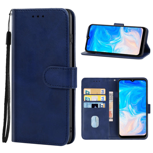 For DOOGEE N40 Pro Leather Phone Case(Blue) - Doogee Cases by PMC Jewellery | Online Shopping South Africa | PMC Jewellery | Buy Now Pay Later Mobicred