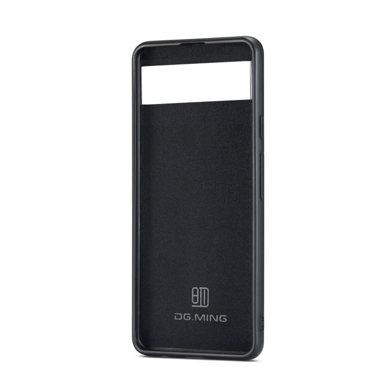 For Google Pixel 7 Pro 5G DG.MING M1 Series 3-Fold Multi Card Wallet + Magnetic Phone Case(Black) - free shipping - PMC TechLife - Order now!