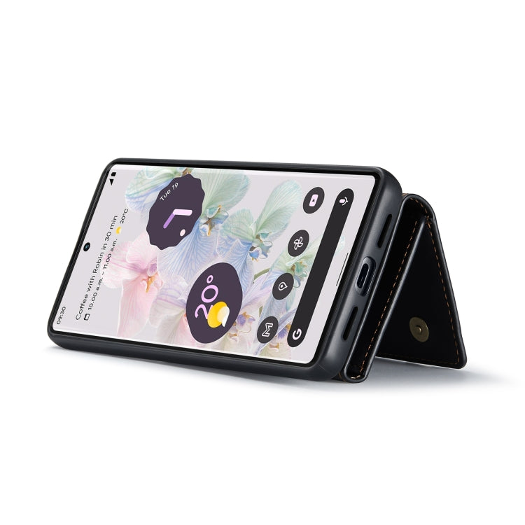 For Google Pixel 7 Pro 5G DG.MING M1 Series 3-Fold Multi Card Wallet + Magnetic Phone Case(Black) - free shipping - PMC TechLife - Order now!
