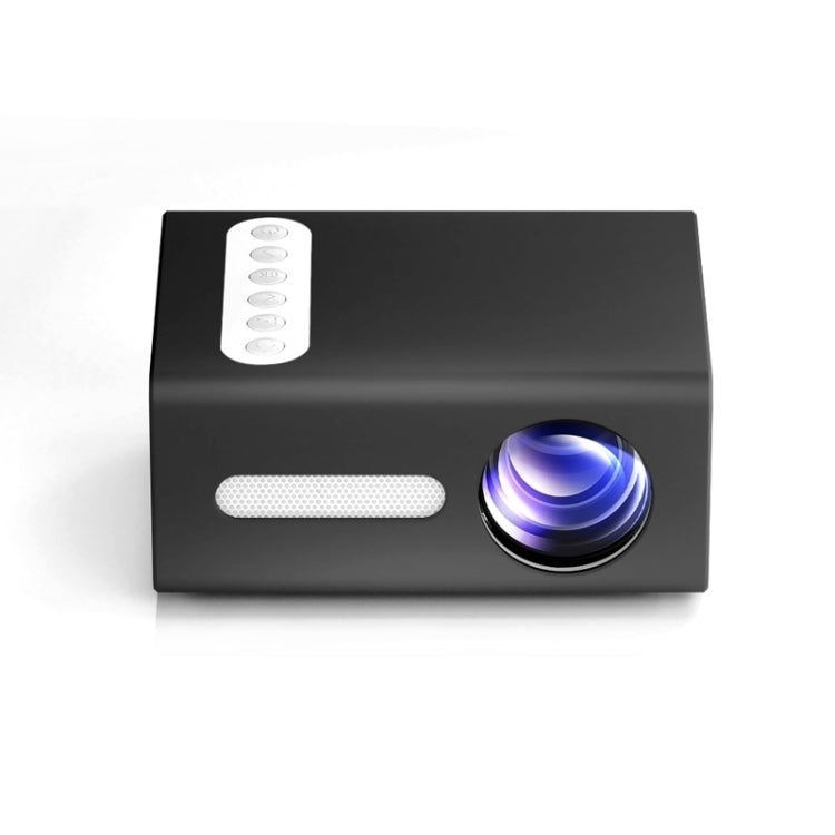 T300 25ANSI LED Portable Home Multimedia Game Projector, Plug Type:EU Plug(Black) - LED Projector by PMC TechLife | Online Shopping South Africa | PMC TechLife | Buy Now Pay Later Mobicred