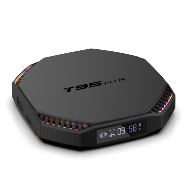 T95 Plus RK3566 Dual Wifi Bluetooth Smart TV Set Top Box, 8GB+128GB(US Plug) - RK3566 by PMC TechLife | Online Shopping South Africa | PMC TechLife | Buy Now Pay Later Mobicred