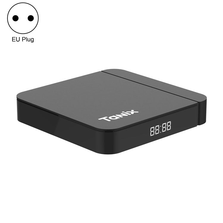 Tanix W2 Amlogic S905 Quad Core Smart TV Set Top Box, RAM:4G+32G With Dual Wifi/BT(EU Plug) - Amlogic S905 by PMC Jewellery | Online Shopping South Africa | PMC Jewellery | Buy Now Pay Later Mobicred
