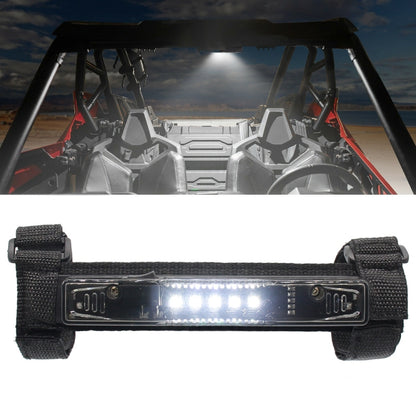 Motorcycle LED Guard Bar Light for UTV ATV Polaris RZR Golf Cart(Smoked) - Headlights by PMC Jewellery | Online Shopping South Africa | PMC Jewellery | Buy Now Pay Later Mobicred