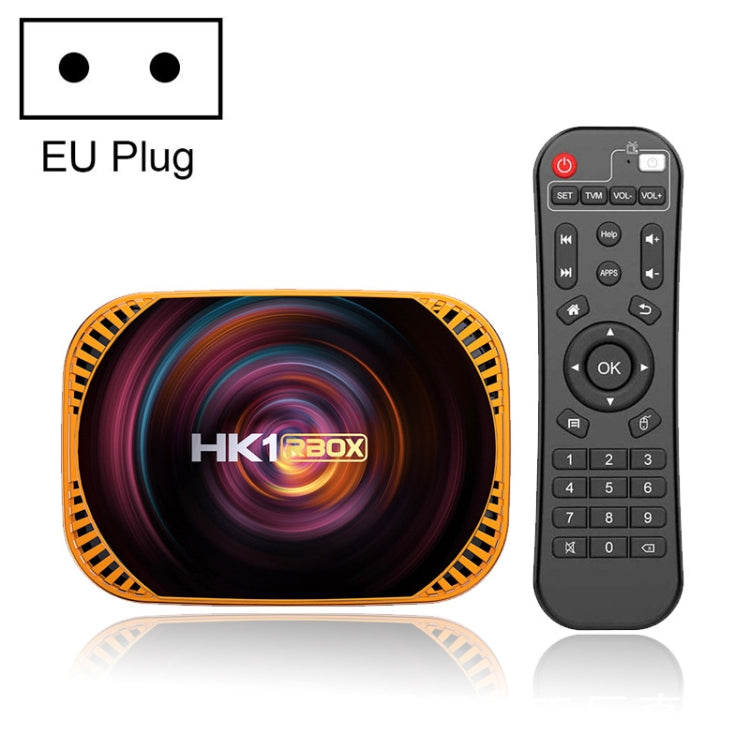 MECOOL HK1RBOX X4 4K TV Box, Android 11 Amlogic S905X4 CPU with RC 4GB+64GB(EU Plug) - free shipping - PMC TechLife - Order now!