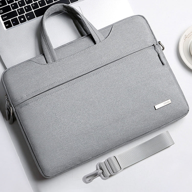 Handbag Laptop Bag Inner Bag with Shoulder Strap, Size:15.6 inch(Grey) - Other by PMC Jewellery | Online Shopping South Africa | PMC Jewellery | Buy Now Pay Later Mobicred