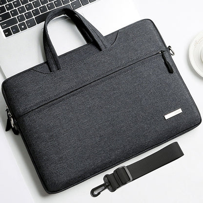 Handbag Laptop Bag Inner Bag with Shoulder Strap, Size:15.6 inch(Dark Grey) - Other by PMC Jewellery | Online Shopping South Africa | PMC Jewellery | Buy Now Pay Later Mobicred