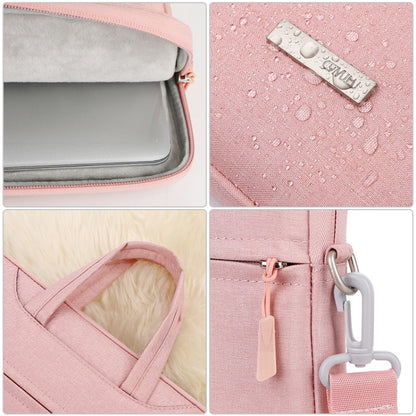 Handbag Laptop Bag Inner Bag with Shoulder Strap, Size:16.1 inch(Pink) - Other by PMC Jewellery | Online Shopping South Africa | PMC Jewellery | Buy Now Pay Later Mobicred