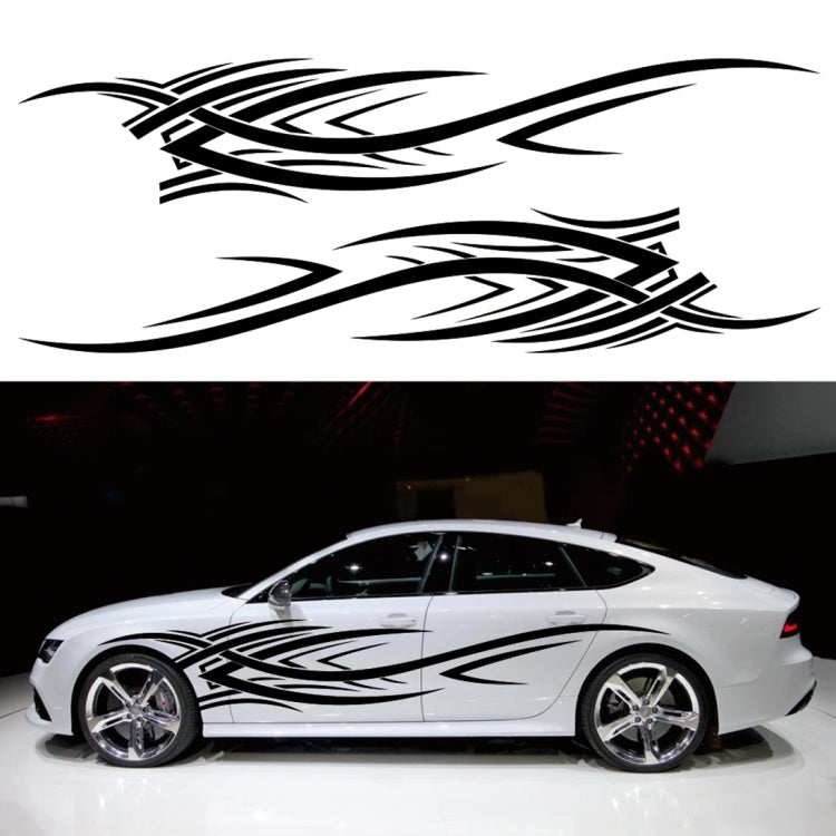 2 PCS/Set D-503 Totem Pattern Car Modified Decorative Sticker(White) - Decorative Sticker by PMC TechLife | Online Shopping South Africa | PMC TechLife | Buy Now Pay Later Mobicred