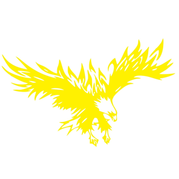 D-733 Eagle Pattern Car Modified Hood Decorative Sticker(Yellow) - Decorative Sticker by PMC TechLife | Online Shopping South Africa | PMC TechLife | Buy Now Pay Later Mobicred