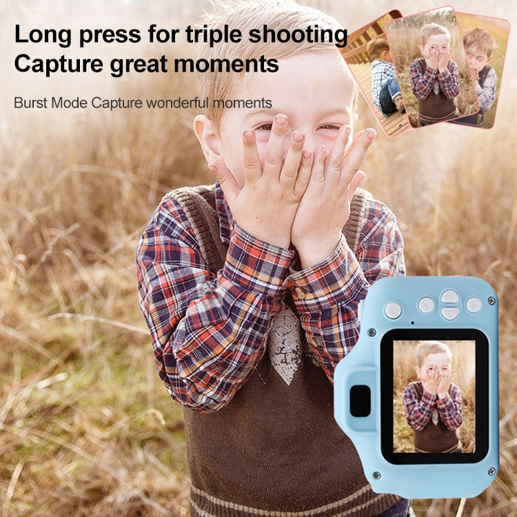 X2S 2.0 Inch LCD Screen Mini Children Camera Digital Camera, For:800W+32G Memory Card+Card Reader+Cartoon Sticker(Green) - Children Cameras by PMC TechLife | Online Shopping South Africa | PMC TechLife | Buy Now Pay Later Mobicred