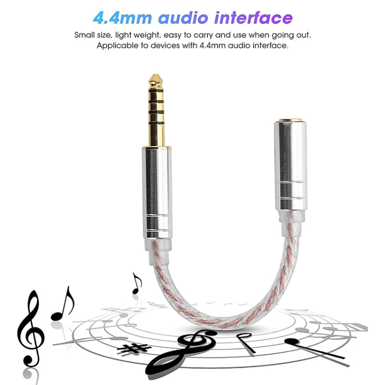 ZS0156 Balanced Inter-conversion Audio Cable(2.5 Balanced Male to 3.5 Balanced Female) - Headset Accessories by PMC Jewellery | Online Shopping South Africa | PMC Jewellery | Buy Now Pay Later Mobicred