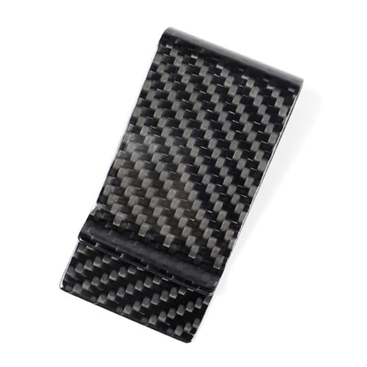 Car Carbon Fiber Card Holder Wallet Credit Card Clip(Polished) - Sunglasses & Glasses Clips by PMC Jewellery | Online Shopping South Africa | PMC Jewellery | Buy Now Pay Later Mobicred
