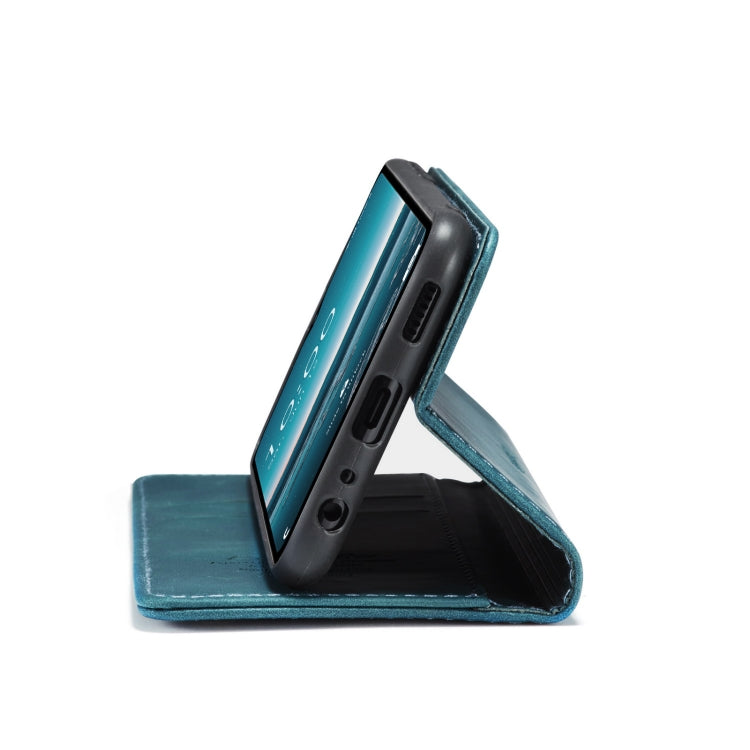 For Samsung Galaxy M33 5G CaseMe 013 Multifunctional Horizontal Flip Leather Phone Case(Blue) - Galaxy Phone Cases by CaseMe | Online Shopping South Africa | PMC Jewellery | Buy Now Pay Later Mobicred